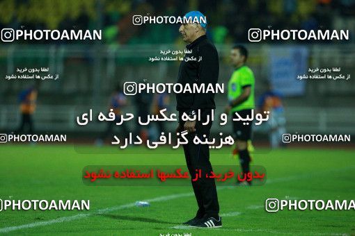 1322035, لیگ برتر فوتبال ایران، Persian Gulf Cup، Week 13، First Leg، 2018/11/25، Ahvaz، Ahvaz Ghadir Stadium، Esteghlal Khouzestan 0 - ۱ Esteghlal