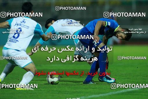 1321986, Ahvaz, , لیگ برتر فوتبال ایران، Persian Gulf Cup، Week 13، First Leg، Esteghlal Khouzestan 0 v 1 Esteghlal on 2018/11/25 at Ahvaz Ghadir Stadium