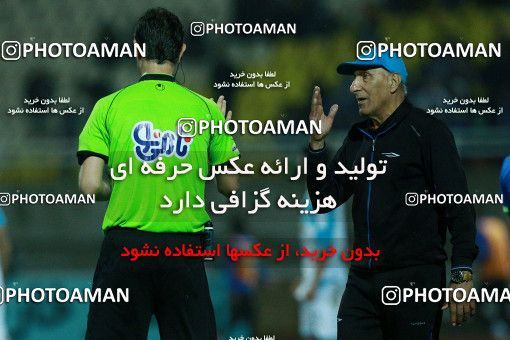 1321978, لیگ برتر فوتبال ایران، Persian Gulf Cup، Week 13، First Leg، 2018/11/25، Ahvaz، Ahvaz Ghadir Stadium، Esteghlal Khouzestan 0 - ۱ Esteghlal