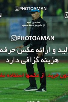 1321990, لیگ برتر فوتبال ایران، Persian Gulf Cup، Week 13، First Leg، 2018/11/25، Ahvaz، Ahvaz Ghadir Stadium، Esteghlal Khouzestan 0 - ۱ Esteghlal
