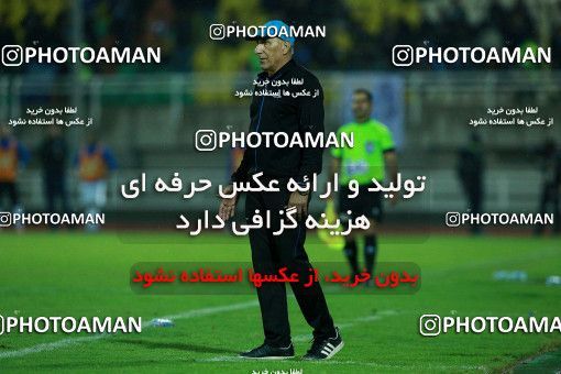 1321998, لیگ برتر فوتبال ایران، Persian Gulf Cup، Week 13، First Leg، 2018/11/25، Ahvaz، Ahvaz Ghadir Stadium، Esteghlal Khouzestan 0 - ۱ Esteghlal