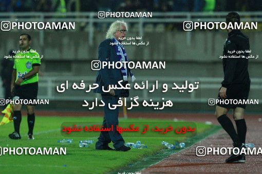 1321929, Ahvaz, , لیگ برتر فوتبال ایران، Persian Gulf Cup، Week 13، First Leg، Esteghlal Khouzestan 0 v 1 Esteghlal on 2018/11/25 at Ahvaz Ghadir Stadium