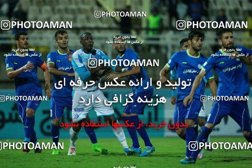 1322055, Ahvaz, , لیگ برتر فوتبال ایران، Persian Gulf Cup، Week 13، First Leg، Esteghlal Khouzestan 0 v 1 Esteghlal on 2018/11/25 at Ahvaz Ghadir Stadium