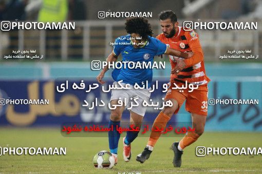 1324291, Tehran, Iran, لیگ برتر فوتبال ایران، Persian Gulf Cup، Week 14، First Leg، Saipa 1 v 1 Esteghlal Khouzestan on 2018/11/30 at Shahid Dastgerdi Stadium