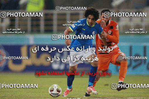 1324331, Tehran, Iran, لیگ برتر فوتبال ایران، Persian Gulf Cup، Week 14، First Leg، Saipa 1 v 1 Esteghlal Khouzestan on 2018/11/30 at Shahid Dastgerdi Stadium