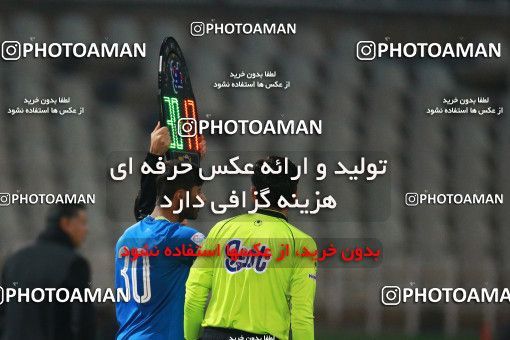 1324304, Tehran, Iran, لیگ برتر فوتبال ایران، Persian Gulf Cup، Week 14، First Leg، Saipa 1 v 1 Esteghlal Khouzestan on 2018/11/30 at Shahid Dastgerdi Stadium