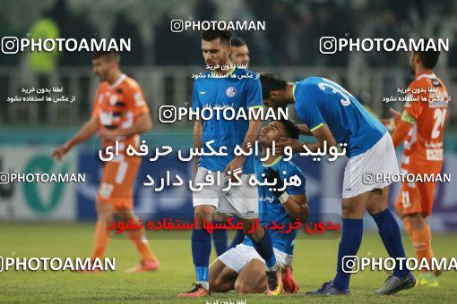 1324388, Tehran, Iran, لیگ برتر فوتبال ایران، Persian Gulf Cup، Week 14، First Leg، Saipa 1 v 1 Esteghlal Khouzestan on 2018/11/30 at Shahid Dastgerdi Stadium