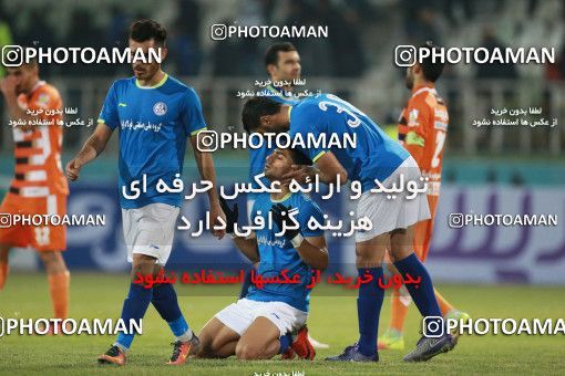 1324336, Tehran, Iran, لیگ برتر فوتبال ایران، Persian Gulf Cup، Week 14، First Leg، Saipa 1 v 1 Esteghlal Khouzestan on 2018/11/30 at Shahid Dastgerdi Stadium