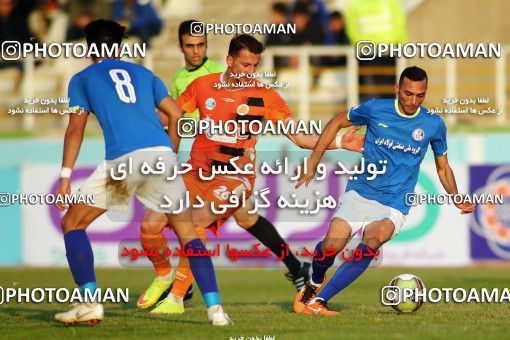 1408340, Tehran, Iran, لیگ برتر فوتبال ایران، Persian Gulf Cup، Week 14، First Leg، Saipa 1 v 1 Esteghlal Khouzestan on 2018/11/30 at Shahid Dastgerdi Stadium