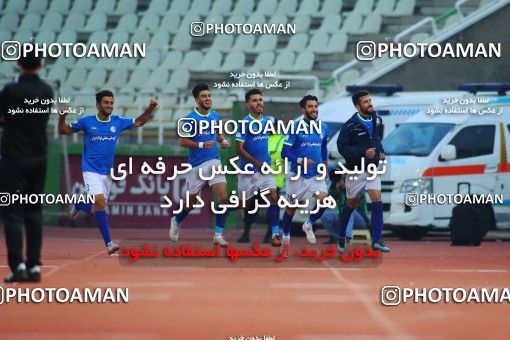 1408350, Tehran, Iran, لیگ برتر فوتبال ایران، Persian Gulf Cup، Week 14، First Leg، Saipa 1 v 1 Esteghlal Khouzestan on 2018/11/30 at Shahid Dastgerdi Stadium