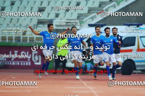 1408337, Tehran, Iran, لیگ برتر فوتبال ایران، Persian Gulf Cup، Week 14، First Leg، Saipa 1 v 1 Esteghlal Khouzestan on 2018/11/30 at Shahid Dastgerdi Stadium