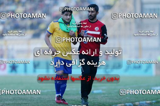 1330065, لیگ برتر فوتبال ایران، Persian Gulf Cup، Week 14، First Leg، 2018/11/30، null، Behnam Mohammadi Stadium، Naft M Soleyman 1 - 0 Paykan