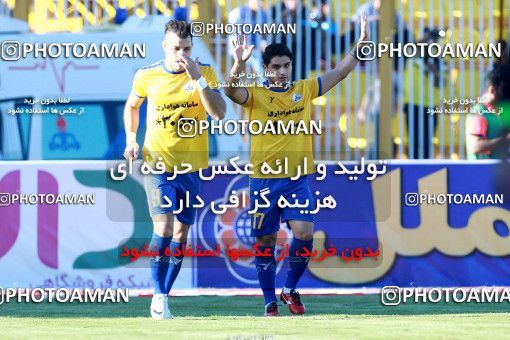 1329352, Masjed Soleyman, , لیگ برتر فوتبال ایران، Persian Gulf Cup، Week 14، First Leg، Naft M Soleyman 1 v 0 Paykan on 2018/11/30 at Behnam Mohammadi Stadium