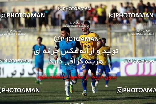 1329184, Masjed Soleyman, , لیگ برتر فوتبال ایران، Persian Gulf Cup، Week 14، First Leg، Naft M Soleyman 1 v 0 Paykan on 2018/11/30 at Behnam Mohammadi Stadium