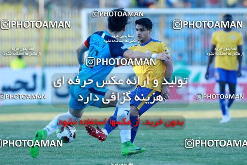 1329203, لیگ برتر فوتبال ایران، Persian Gulf Cup، Week 14، First Leg، 2018/11/30، null، Behnam Mohammadi Stadium، Naft M Soleyman 1 - 0 Paykan