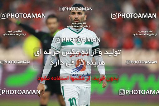1330806, Tehran, Iran, لیگ برتر فوتبال ایران، Persian Gulf Cup، Week 11، First Leg، Persepolis 1 v 0 Zob Ahan Esfahan on 2018/12/04 at Azadi Stadium