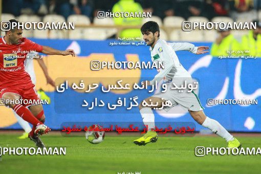 1330735, Tehran, Iran, لیگ برتر فوتبال ایران، Persian Gulf Cup، Week 11، First Leg، Persepolis 1 v 0 Zob Ahan Esfahan on 2018/12/04 at Azadi Stadium