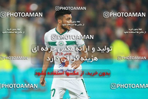 1330743, Tehran, Iran, لیگ برتر فوتبال ایران، Persian Gulf Cup، Week 11، First Leg، Persepolis 1 v 0 Zob Ahan Esfahan on 2018/12/04 at Azadi Stadium