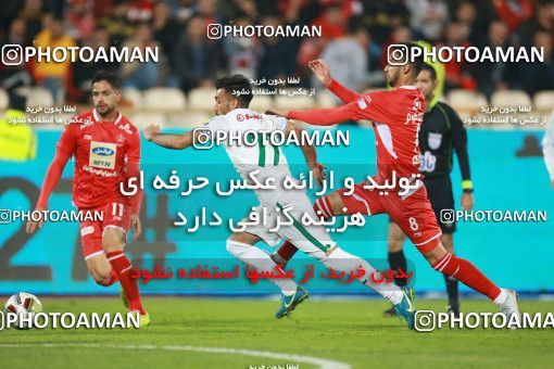 1330801, Tehran, Iran, لیگ برتر فوتبال ایران، Persian Gulf Cup، Week 11، First Leg، Persepolis 1 v 0 Zob Ahan Esfahan on 2018/12/04 at Azadi Stadium