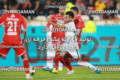1330822, Tehran, Iran, لیگ برتر فوتبال ایران، Persian Gulf Cup، Week 11، First Leg، Persepolis 1 v 0 Zob Ahan Esfahan on 2018/12/04 at Azadi Stadium