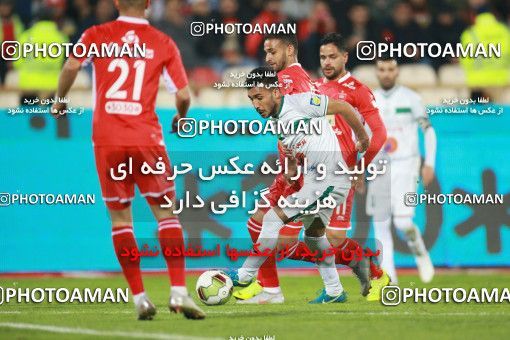 1330788, Tehran, Iran, لیگ برتر فوتبال ایران، Persian Gulf Cup، Week 11، First Leg، Persepolis 1 v 0 Zob Ahan Esfahan on 2018/12/04 at Azadi Stadium