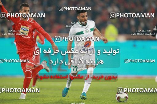 1331287, Tehran, Iran, لیگ برتر فوتبال ایران، Persian Gulf Cup، Week 11، First Leg، Persepolis 1 v 0 Zob Ahan Esfahan on 2018/12/04 at Azadi Stadium