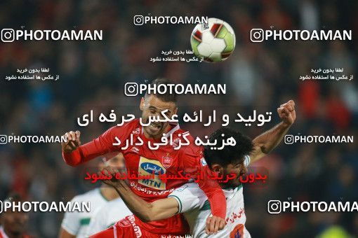 1331242, Tehran, Iran, لیگ برتر فوتبال ایران، Persian Gulf Cup، Week 11، First Leg، Persepolis 1 v 0 Zob Ahan Esfahan on 2018/12/04 at Azadi Stadium
