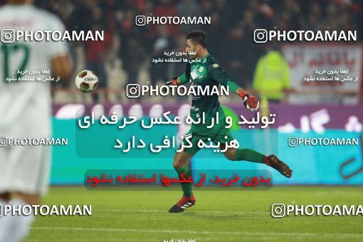 1331276, Tehran, Iran, لیگ برتر فوتبال ایران، Persian Gulf Cup، Week 11، First Leg، Persepolis 1 v 0 Zob Ahan Esfahan on 2018/12/04 at Azadi Stadium