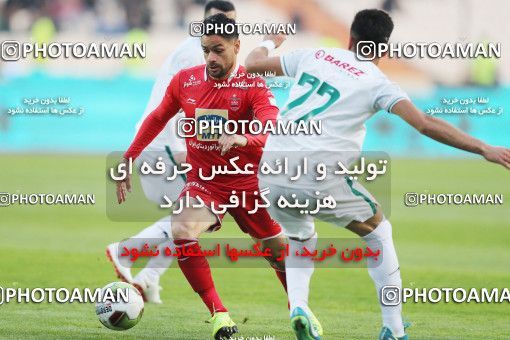1409251, Tehran, Iran, لیگ برتر فوتبال ایران، Persian Gulf Cup، Week 11، First Leg، Persepolis 1 v 0 Zob Ahan Esfahan on 2018/12/04 at Azadi Stadium