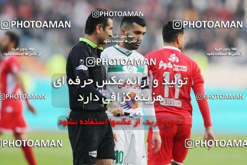 1409164, Tehran, Iran, لیگ برتر فوتبال ایران، Persian Gulf Cup، Week 11، First Leg، Persepolis 1 v 0 Zob Ahan Esfahan on 2018/12/04 at Azadi Stadium