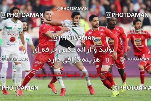 1409225, Tehran, Iran, لیگ برتر فوتبال ایران، Persian Gulf Cup، Week 11، First Leg، Persepolis 1 v 0 Zob Ahan Esfahan on 2018/12/04 at Azadi Stadium