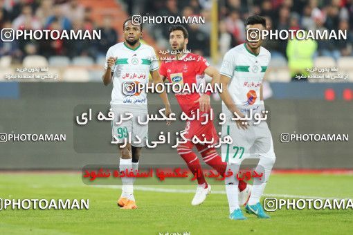 1409228, Tehran, Iran, لیگ برتر فوتبال ایران، Persian Gulf Cup، Week 11، First Leg، Persepolis 1 v 0 Zob Ahan Esfahan on 2018/12/04 at Azadi Stadium