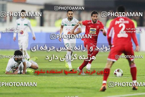 1409258, Tehran, Iran, لیگ برتر فوتبال ایران، Persian Gulf Cup، Week 11، First Leg، Persepolis 1 v 0 Zob Ahan Esfahan on 2018/12/04 at Azadi Stadium
