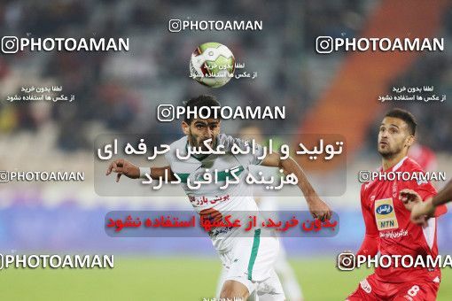 1409211, Tehran, Iran, لیگ برتر فوتبال ایران، Persian Gulf Cup، Week 11، First Leg، Persepolis 1 v 0 Zob Ahan Esfahan on 2018/12/04 at Azadi Stadium