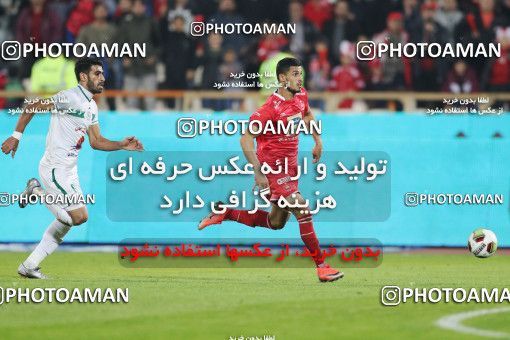 1409163, Tehran, Iran, لیگ برتر فوتبال ایران، Persian Gulf Cup، Week 11، First Leg، Persepolis 1 v 0 Zob Ahan Esfahan on 2018/12/04 at Azadi Stadium
