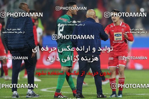 1409185, Tehran, Iran, Iran Pro League، Persian Gulf Cup، 2018-19 season، First Leg، Week 11، Persepolis ۱ v ۰ Zob Ahan Esfahan on 2018/12/04 at Azadi Stadium