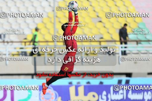 1331558, لیگ برتر فوتبال ایران، Persian Gulf Cup، Week 14، First Leg، 2018/11/28، Ahvaz، Ahvaz Ghadir Stadium، Foulad Khouzestan 1 - ۱ Zob Ahan Esfahan