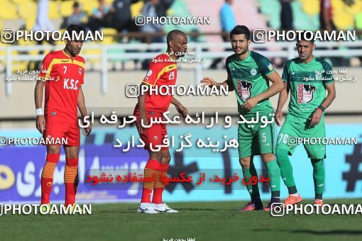 1331542, Ahvaz, , لیگ برتر فوتبال ایران، Persian Gulf Cup، Week 14، First Leg، Foulad Khouzestan 1 v 1 Zob Ahan Esfahan on 2018/11/28 at Ahvaz Ghadir Stadium