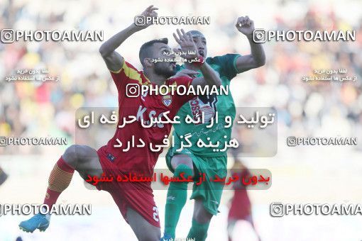1331550, Ahvaz, , لیگ برتر فوتبال ایران، Persian Gulf Cup، Week 14، First Leg، Foulad Khouzestan 1 v 1 Zob Ahan Esfahan on 2018/11/28 at Ahvaz Ghadir Stadium
