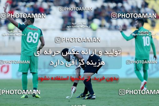 1331492, Ahvaz, , لیگ برتر فوتبال ایران، Persian Gulf Cup، Week 14، First Leg، Foulad Khouzestan 1 v 1 Zob Ahan Esfahan on 2018/11/28 at Ahvaz Ghadir Stadium