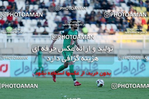 1331498, Ahvaz, , لیگ برتر فوتبال ایران، Persian Gulf Cup، Week 14، First Leg، Foulad Khouzestan 1 v 1 Zob Ahan Esfahan on 2018/11/28 at Ahvaz Ghadir Stadium