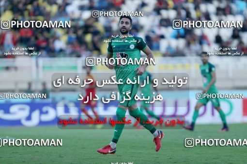 1331489, Ahvaz, , لیگ برتر فوتبال ایران، Persian Gulf Cup، Week 14، First Leg، Foulad Khouzestan 1 v 1 Zob Ahan Esfahan on 2018/11/28 at Ahvaz Ghadir Stadium