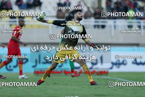 1331548, Ahvaz, , لیگ برتر فوتبال ایران، Persian Gulf Cup، Week 14، First Leg، Foulad Khouzestan 1 v 1 Zob Ahan Esfahan on 2018/11/28 at Ahvaz Ghadir Stadium