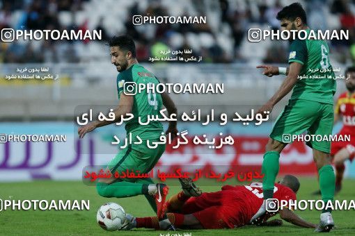 1331510, Ahvaz, , لیگ برتر فوتبال ایران، Persian Gulf Cup، Week 14، First Leg، Foulad Khouzestan 1 v 1 Zob Ahan Esfahan on 2018/11/28 at Ahvaz Ghadir Stadium