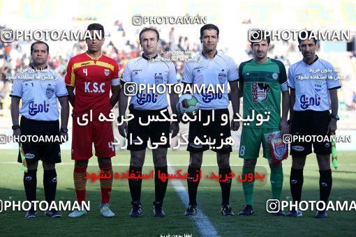 1331461, Ahvaz, , لیگ برتر فوتبال ایران، Persian Gulf Cup، Week 14، First Leg، Foulad Khouzestan 1 v 1 Zob Ahan Esfahan on 2018/11/28 at Ahvaz Ghadir Stadium