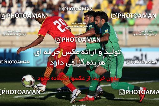 1331475, Ahvaz, , لیگ برتر فوتبال ایران، Persian Gulf Cup، Week 14، First Leg، Foulad Khouzestan 1 v 1 Zob Ahan Esfahan on 2018/11/28 at Ahvaz Ghadir Stadium