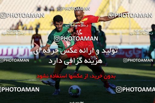1331480, Ahvaz, , لیگ برتر فوتبال ایران، Persian Gulf Cup، Week 14، First Leg، Foulad Khouzestan 1 v 1 Zob Ahan Esfahan on 2018/11/28 at Ahvaz Ghadir Stadium