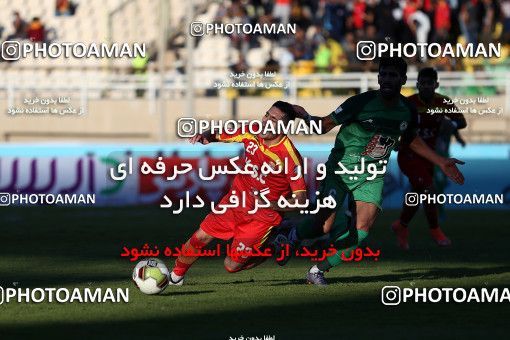 1331483, Ahvaz, , لیگ برتر فوتبال ایران، Persian Gulf Cup، Week 14، First Leg، Foulad Khouzestan 1 v 1 Zob Ahan Esfahan on 2018/11/28 at Ahvaz Ghadir Stadium