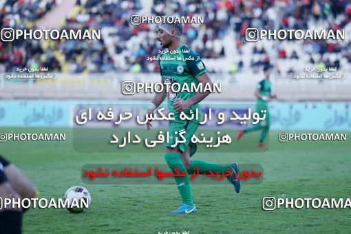 1331471, Ahvaz, , لیگ برتر فوتبال ایران، Persian Gulf Cup، Week 14، First Leg، Foulad Khouzestan 1 v 1 Zob Ahan Esfahan on 2018/11/28 at Ahvaz Ghadir Stadium