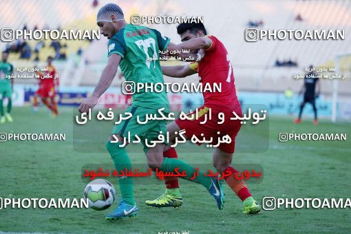 1331464, Ahvaz, , لیگ برتر فوتبال ایران، Persian Gulf Cup، Week 14، First Leg، Foulad Khouzestan 1 v 1 Zob Ahan Esfahan on 2018/11/28 at Ahvaz Ghadir Stadium